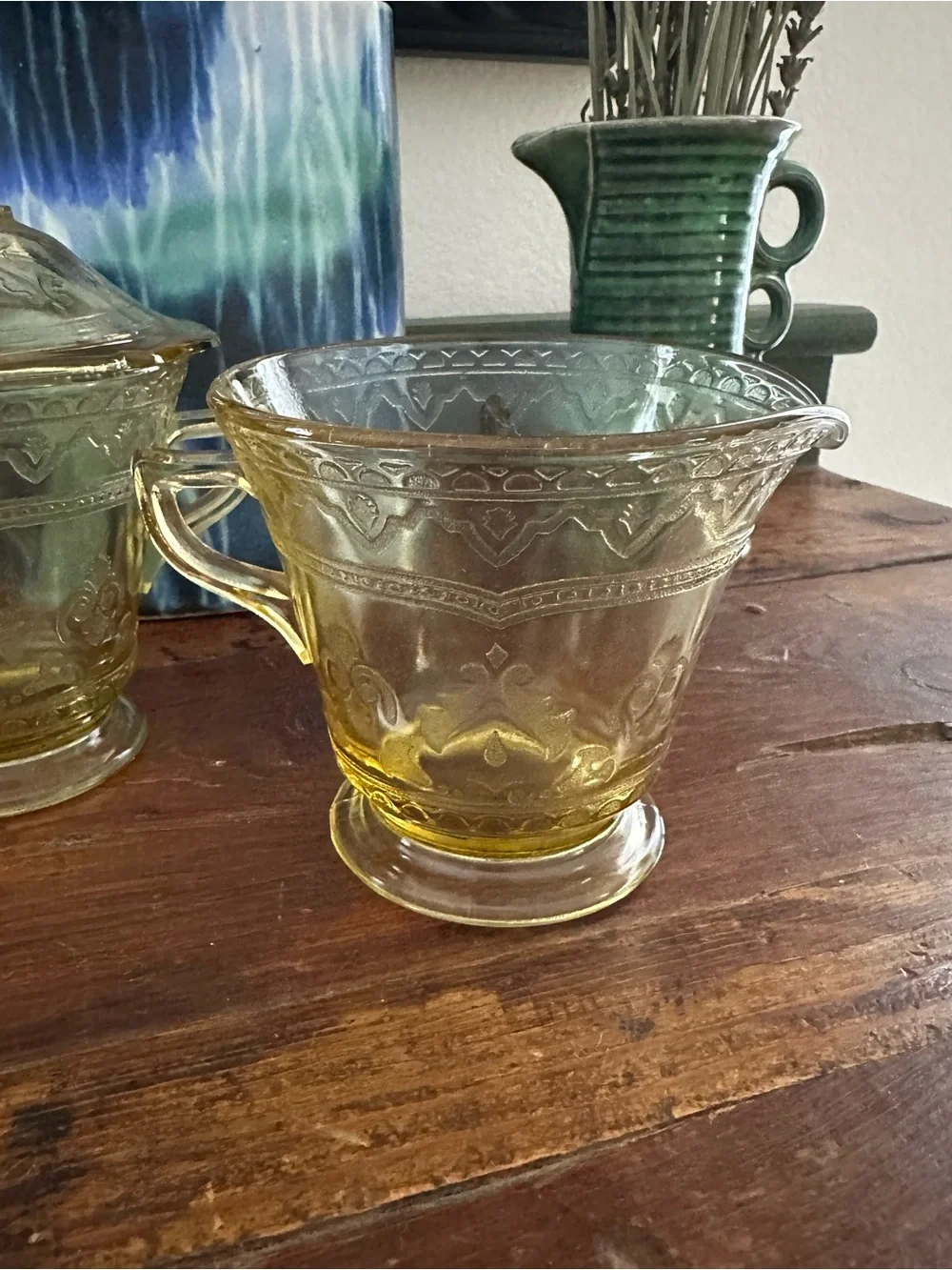 Patrician Cream and Sugar with Lid